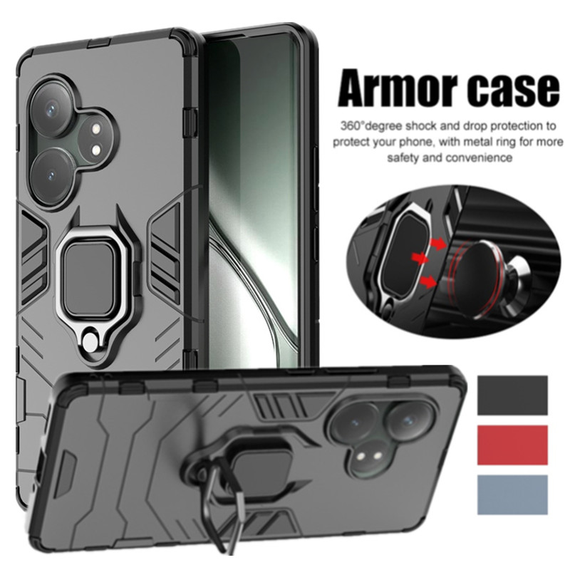 Realme Gt 6 - Casing pelindung magnetik untuk Realme GT