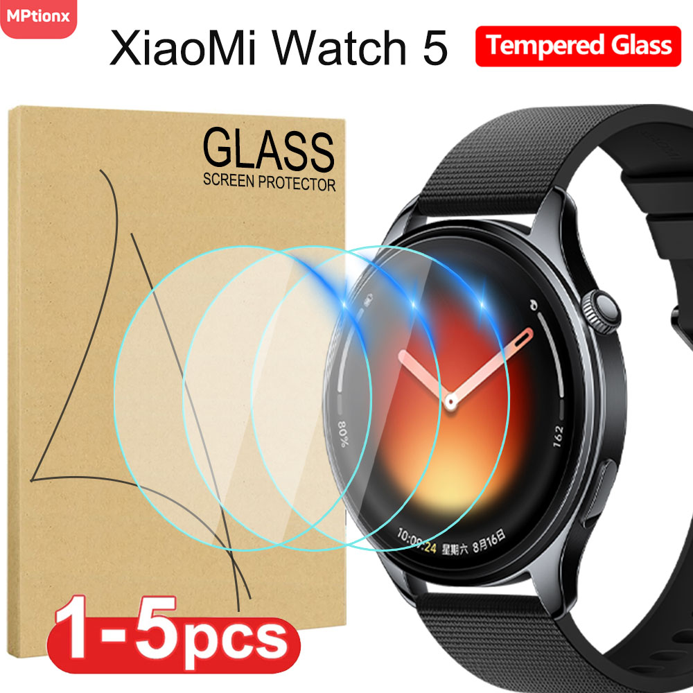 Watch Face Protector - Kaca Tempered untuk Xiaomi Watch 5