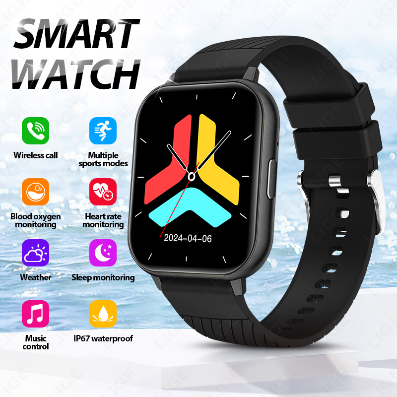 Smartwatch Face - LIGE 2026 Jam Tangan Pintar Baru