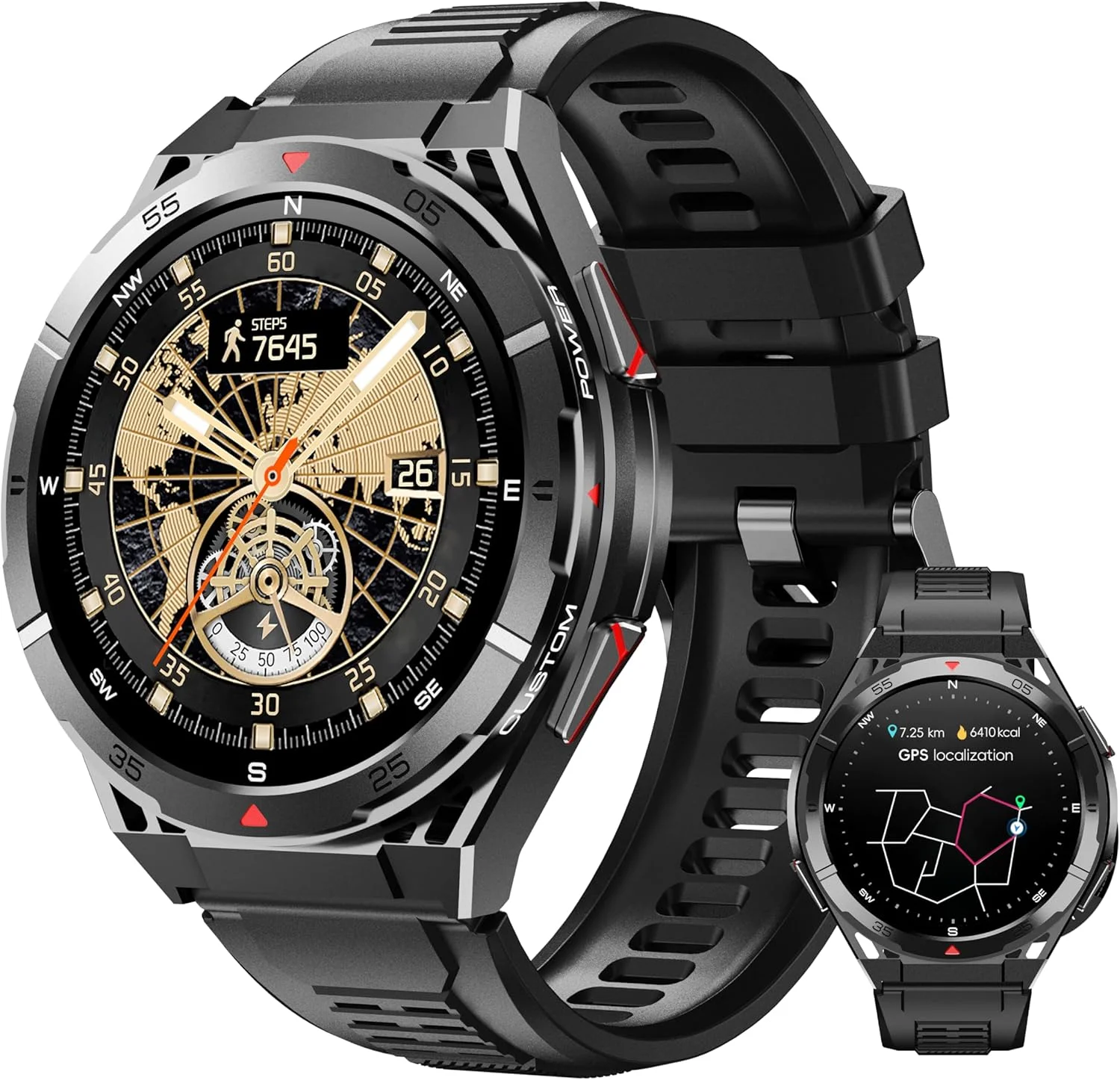 Smartwatch X2 - YTOM Jam Tangan Pintar GPS Premium