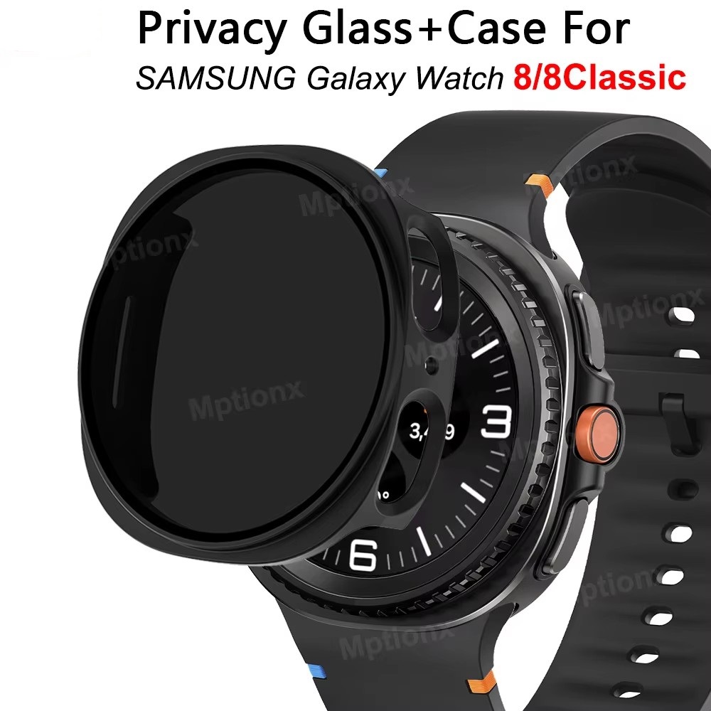Samsung Smartwatch Ultra Accessories - Kaca Privasi + Casing untuk Jam