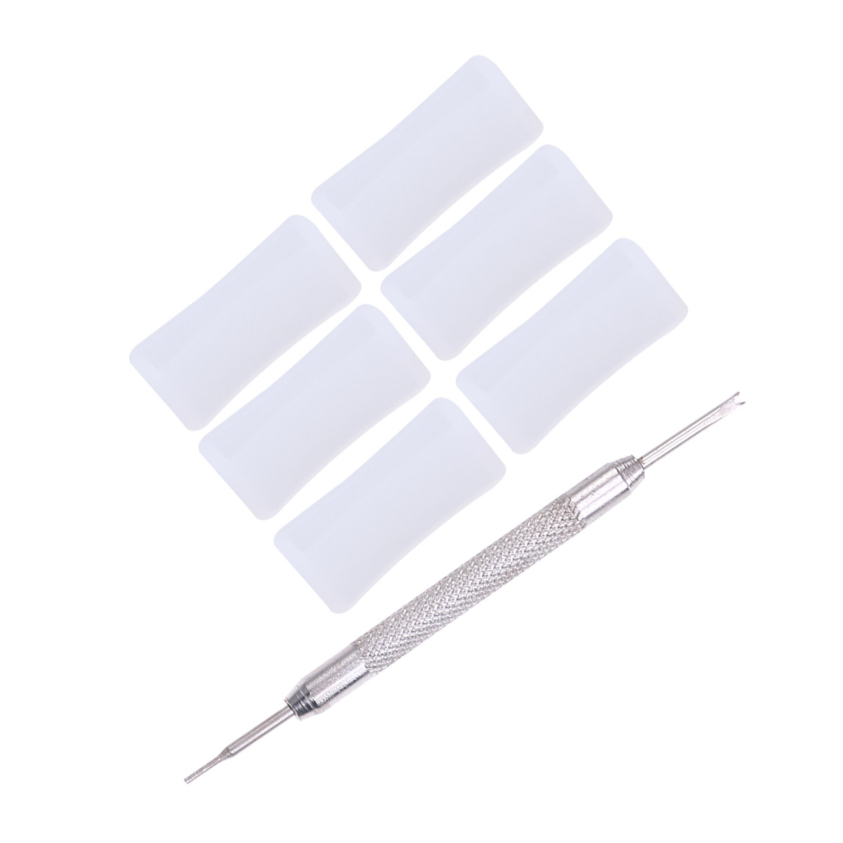Silicone Band Replacement - 6 Buah Tali Jam Silikon 20Mm
