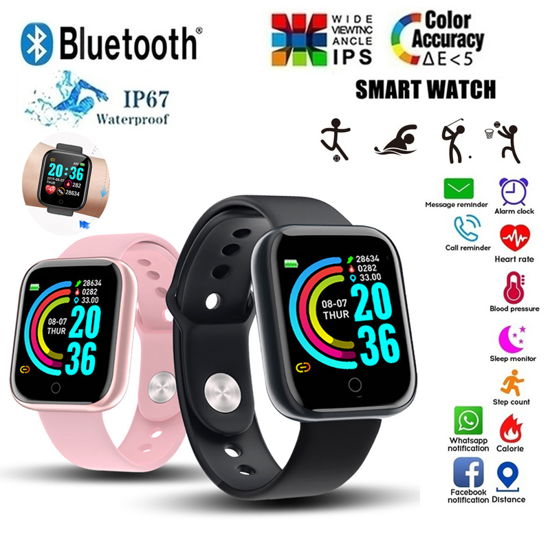 D20 Jam Tangan Pintar Tahan Ai - Smartwatch Face ulasan dan harga