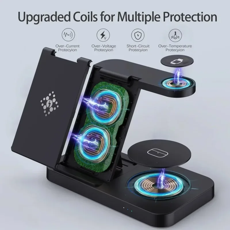 Dock Pengisi Daya Nirkabel 4 i - Smartwatch Ac ulasan dan harga