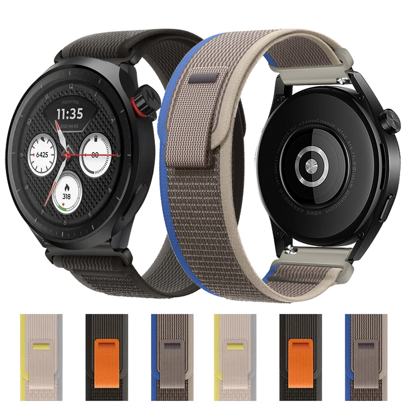 Tali Nilon 20/22Mm untuk Jam T - Motorola Smartwatch Accessories ulasan dan harga