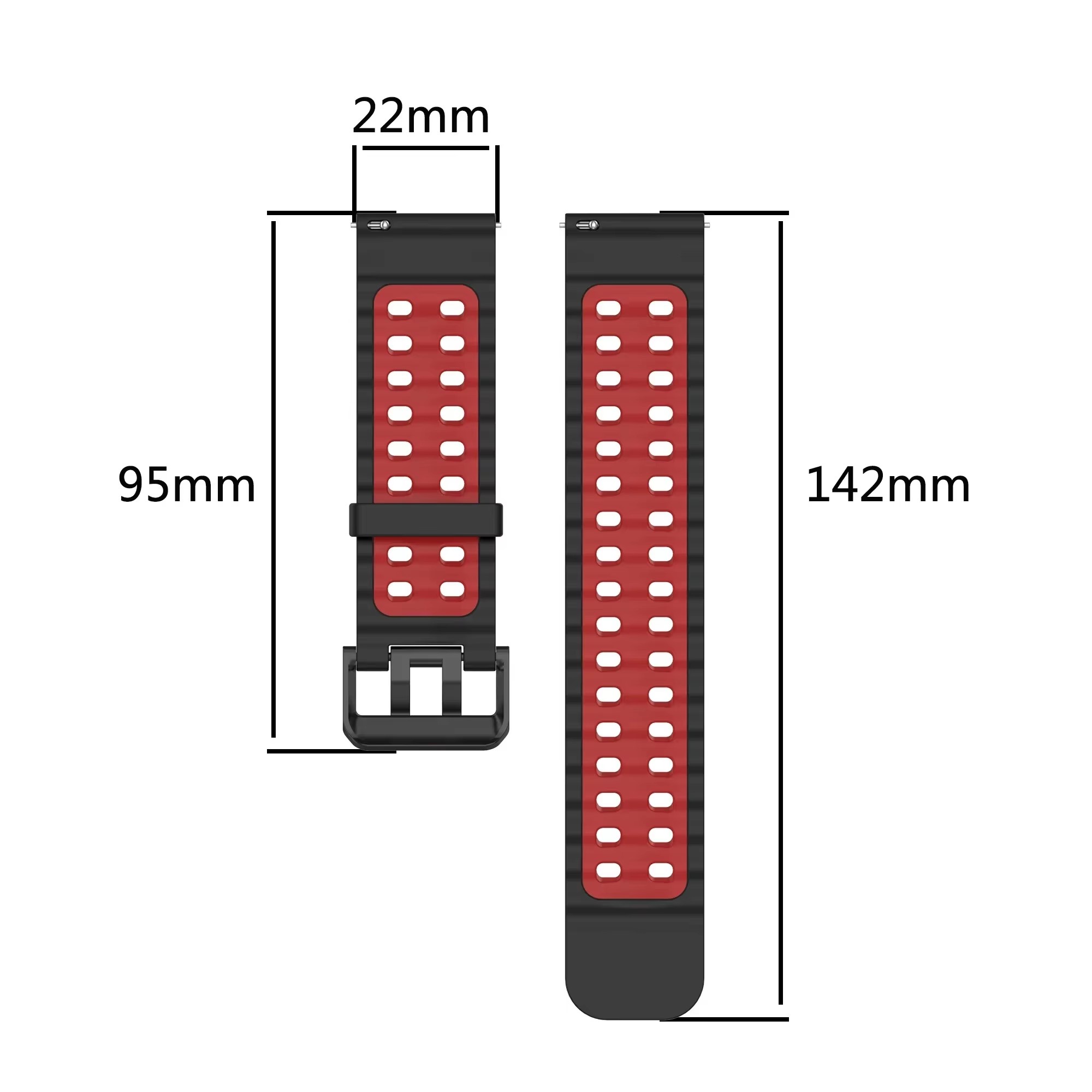 Tali Olahraga Silikon Dua Warn - Motorola Smartwatch Accessories ulasan dan harga