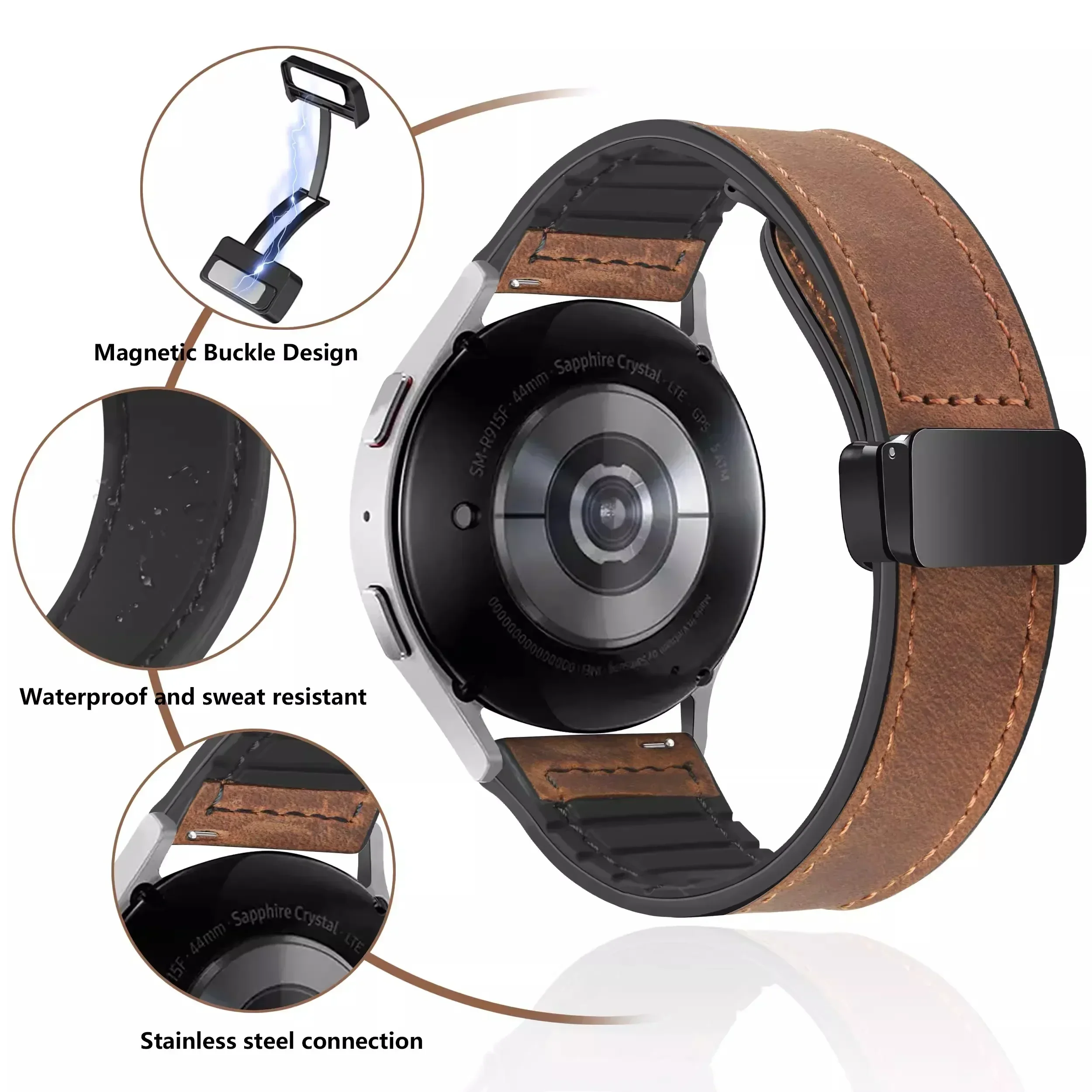 Tali Kulit Lembut untuk Jam Ta - Motorola Smartwatch Accessories ulasan dan harga