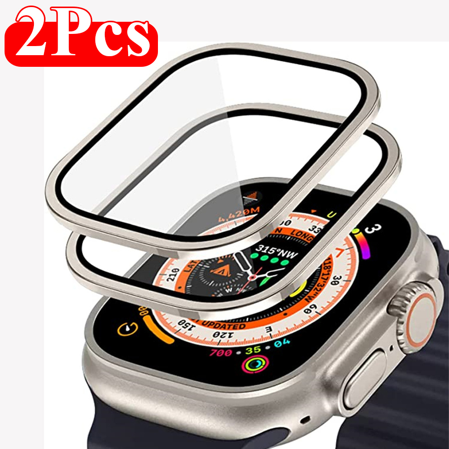 Pelindung layar iWatch Ultra,  - Smartwatch Case ulasan dan harga