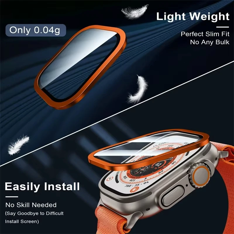 Kaca antigores untuk jam tanga - Smartwatch Case ulasan dan harga