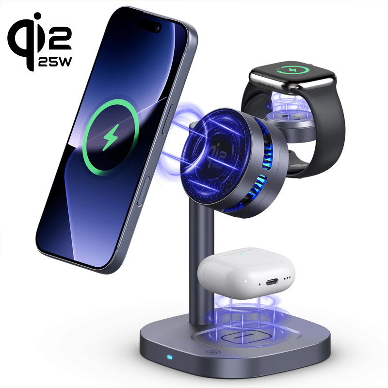 ICE Cooling Qi2.2 25W 3 in 1 S - Smartwatch Ac ulasan dan harga