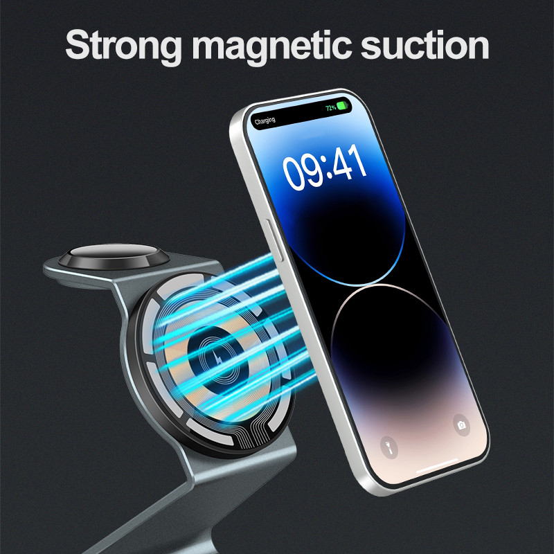 3 in 1 dudukan pengisi daya ni - Smartwatch Ac ulasan dan harga