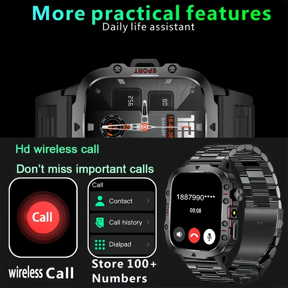 Jam Tangan Pintar Pria, Layar  - Smartwatch Face ulasan dan harga