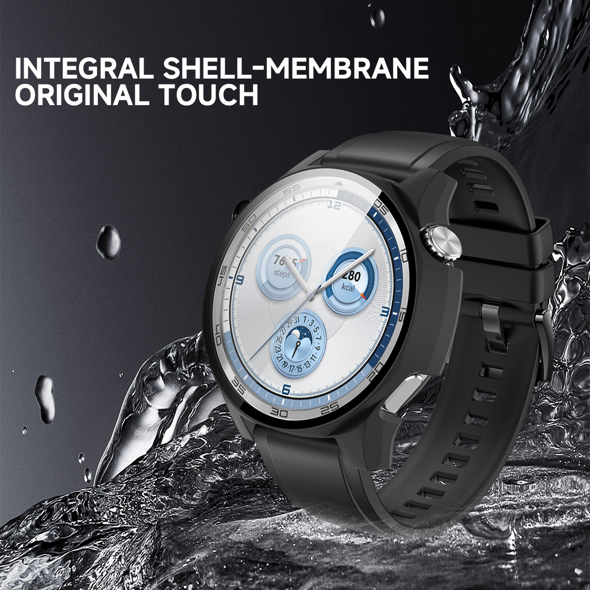 Casing Kaca Tempered untuk Hua - Titan Smartwatch Accessories ulasan dan harga