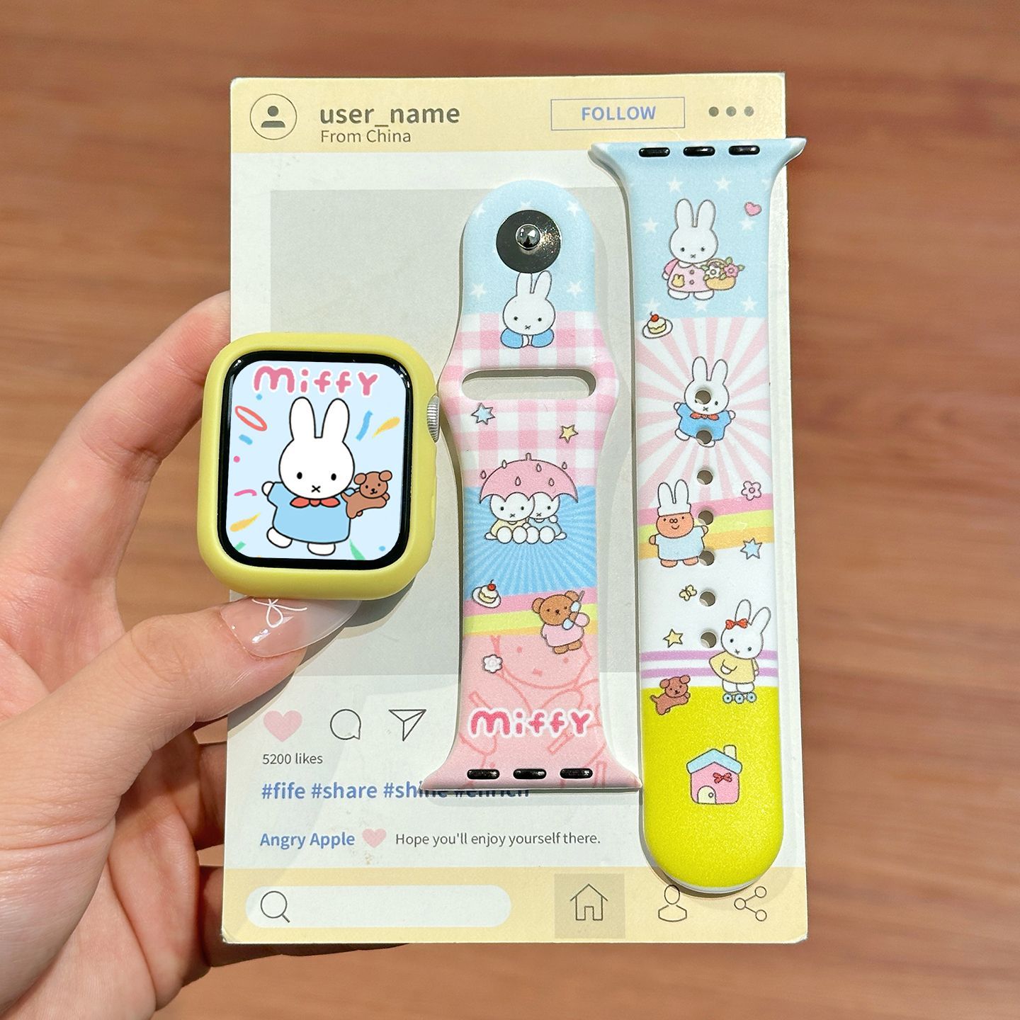 Tali Jam Tangan Silikon Miffy  - Silicone Band Replacement ulasan dan harga