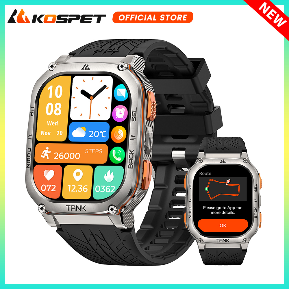 KOSPET TANK M3 Jam Tangan Pint - Smartwatch X2 ulasan dan harga